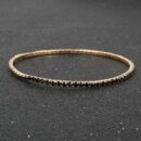 Bracelet Black Rhinestones