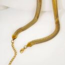 Necklace Flat Chain Gold