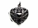 Pendant Silver Locket Heart