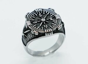 Ring Stainless Steel Compass