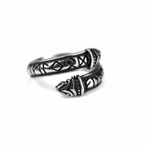 Ring Steel Viking Serpent