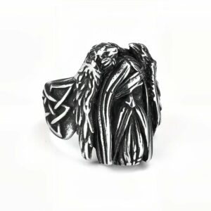 Ring Stainless Steel Odin Head