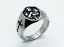 Ring Steel Templar Knight