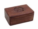 Box Wooden Triquetra 6X4 Inch