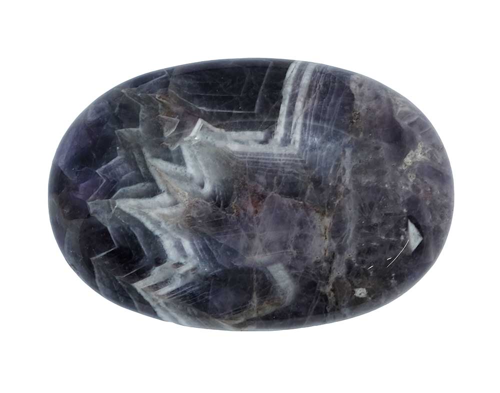 Palmstone Amethyst Chevron 60x40 mm
