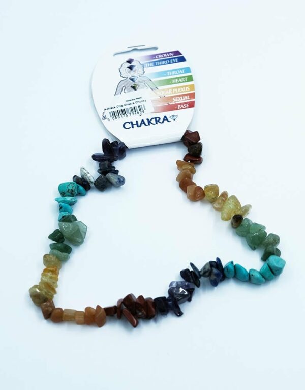 Necklace Chip Chakra Chunky