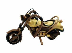 Motorbike Wood 9 Inch