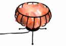 Salt Stones In Wire Basket
