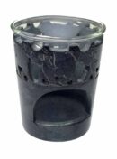 Soapstone Oil Burner Elephants
