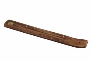 Ash Catcher Wood Pentagram 12" 6Pcs