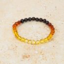 Bracelet Amber Bead Rainbow