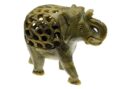 Soapstone Elephant Cut 5 Inch
