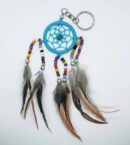 Dream Catcher Keyring Turquoise