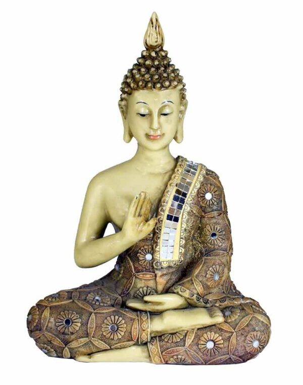 Buddha Thai Ivory 9 Inch