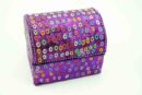 Box Chest Purple 7X10cm (4pcs For Â£2.50 Each)