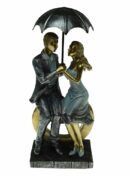 Figurine Couple On Bench