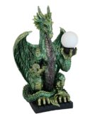 Dragon Lamp Green COLLECTION ONLY