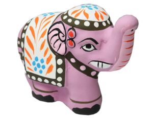 Incense Holder Elephant Purple