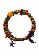 Bracelet Beaded Multi Colour