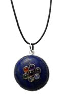 Pendant Circle Lapis Chakra