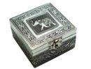 Jewellery Box Metal Elephant