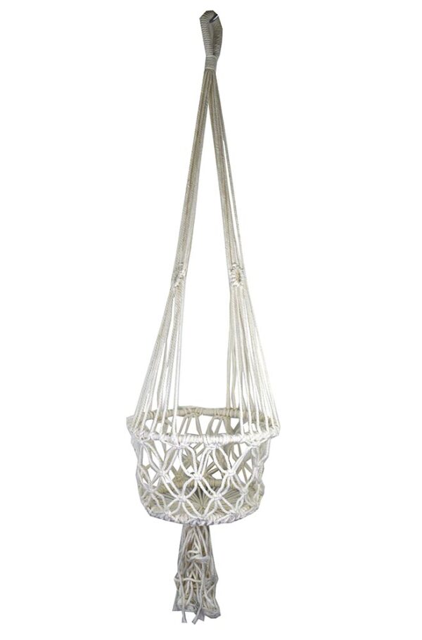 Basket Hanging Single Natural