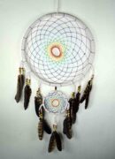 Dream Catcher White 32cm