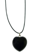 Necklace Stone Heart Blue