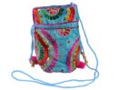 Bag Embroidered Turquoise
