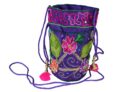 Bag Embroidered Purple