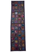 Runner Patchwork Purple