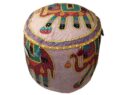 Pouffe Elephant Blue