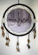 Dream Catcher Wolves 24 Inch