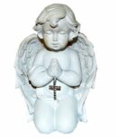 Cherub Kneeling With Cross