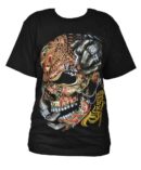 T-Shirt Skull Nose Ring (Various Sizes)