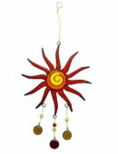 Suncatcher Sun With Beads 30cm