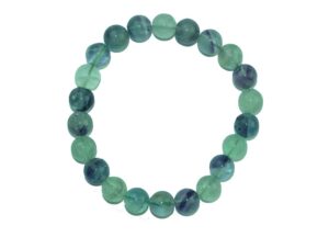 Bracelet Beaded Fluorite 8mm