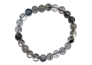 Bracelet Beaded Black 8mm
