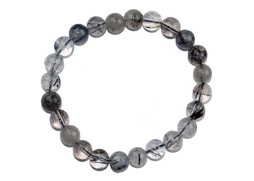 Bracelet Beaded Black 8mm