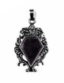 Pendant Amethyst Gothic Style