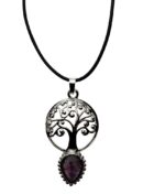 Necklace Tree Of Life Amethyst
