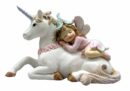 Unicorn With Fairy 11X5.5X7cm (REDUCED)