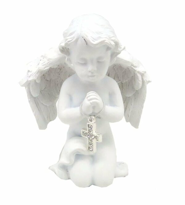 Cherub With Cross Praying