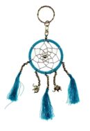 Dream Catcher Keyring Turquoise