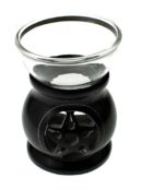 Oil Burner Soapstone Pentagram