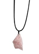 Necklace Rose Quartz Rough