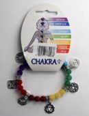 Bracelet 7 stones 8mm Chakra
