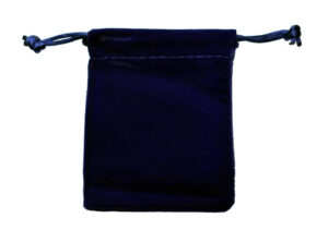 Pouch Velvet Blue L9XW6cm 6pcs