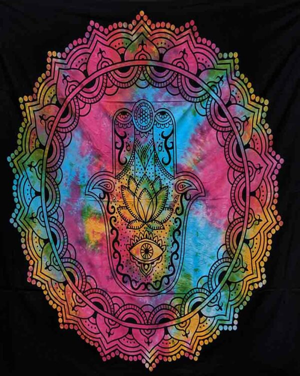 Bedspread Single Hamsa Hand