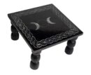 Soapstone Altar Table Triple Moon